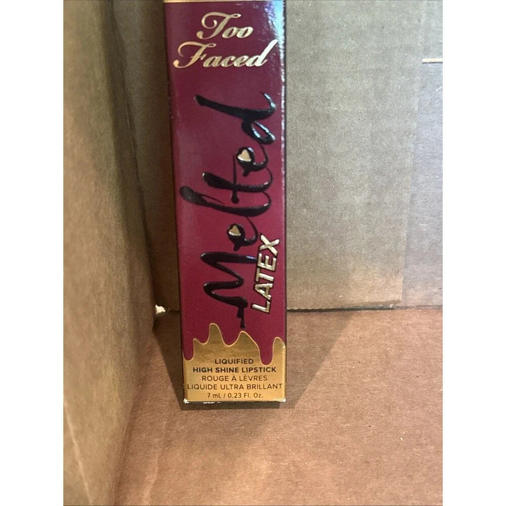 TOO FACED Melted Latex High Shine Lipstick ~Bite Me~ 0.23OZ New In Box!